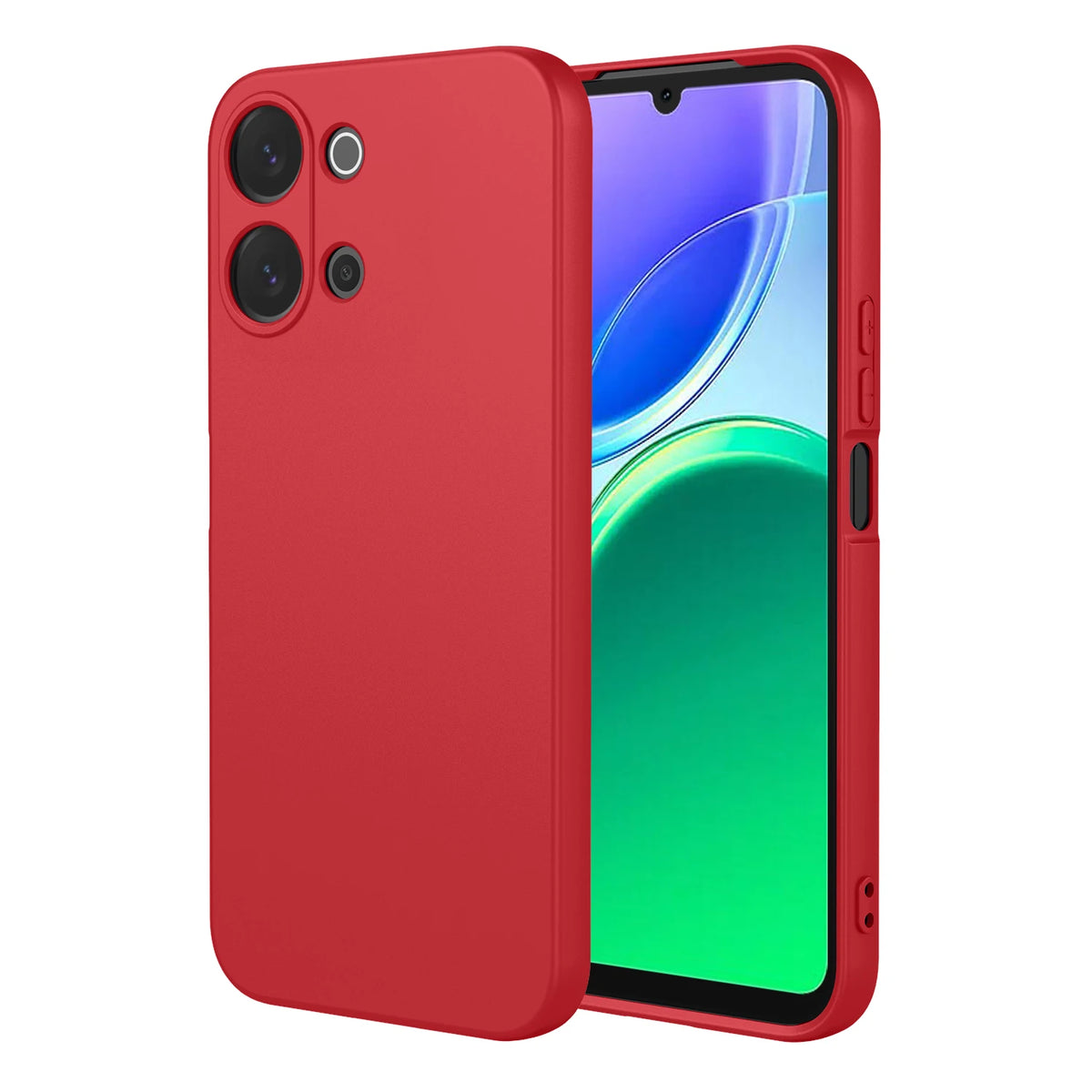 Flexible Liquid Silicone Case For Xiaomi Redmi 17 5G 4G  Protective Cover Colorful TPU Fundas Coque Capa