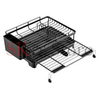 Kitchen countertop rack, household retractable dishes, chopsticks, dishes, cutlery, kitchen storage rack