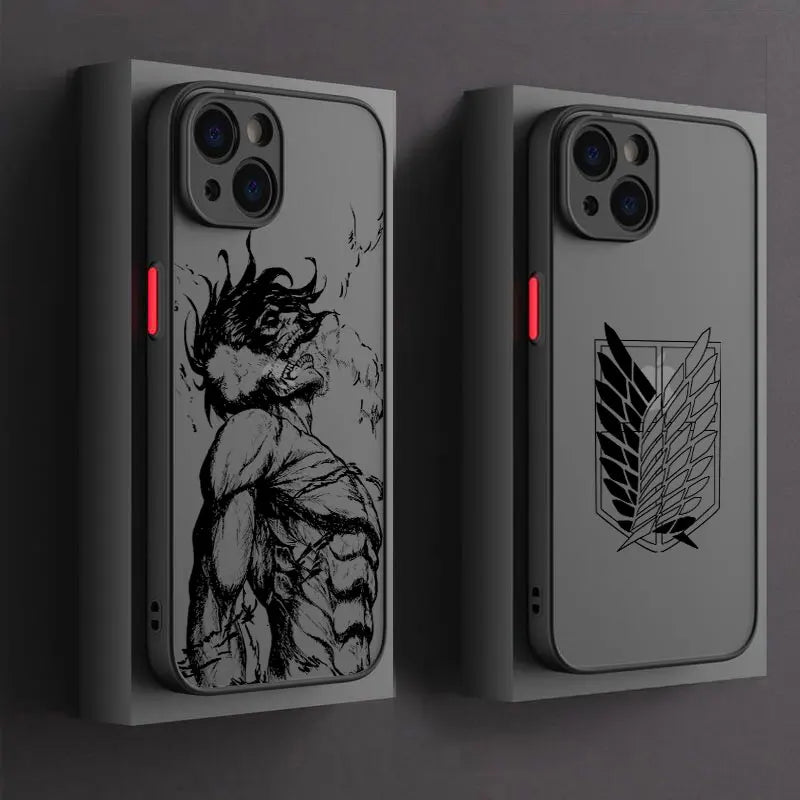 Anime A-Attack On Titan Hot Cool Phone Case For iPhone 17 16 15 Pro Max Case 14 13 12 11 Pro Max 16e 17e Air XS X 7 8 Plus Cover