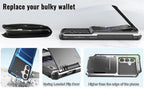 For Samsung Galaxy A37 Samsung A57 A56 A36 A26 A17 Card Holder Case Heavy Duty Wallet Hidden Flip Slot Protective Phone Cover