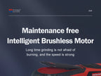 Automotive Brushless Mini Orbital Sander Orbital Grinder Concrete  Grinder for Cars Wall  Machine  Eccentric Grinding Mach