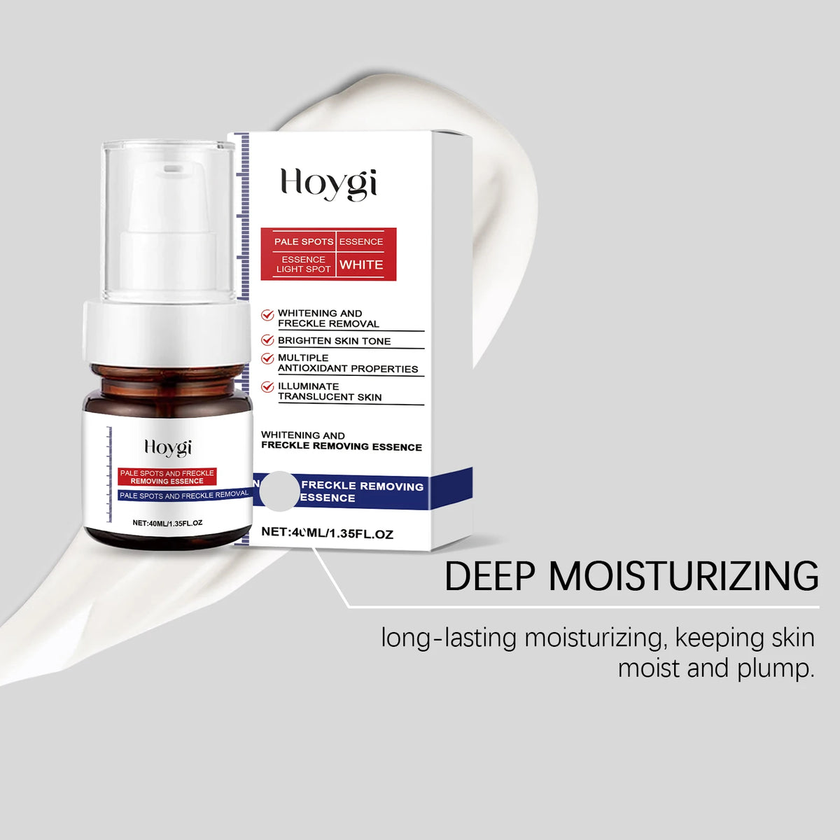HOYGI Vitamin C Serum Cream Whiten Brightening Skin Tone Lighten Dark Spots Melasma Repair Hydrating Fast Absorbing Skin Care