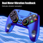 Controller For Playstation 5 PS5/PS5 Pro/Slim/PC,RGB Wireless Gamepad W/Hall Effect Trigger Marco/Turbo Anti-Drift Game Joystick