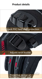 Winter Motorcycle Gloves for Men Women Waterproof Warm Cold Weather Riding Gloves Touchscreen for ATV UTV Road Racing Snowmobile