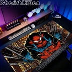 Marvel Spider-Man Mousepad Large Game Mouse Pad Gamer 900x400mm Keyboard Pad Pc Computer Desk Mat Gaming Pads Esports Mouse Mats