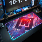 Alfombrilla de escritorio grande para teclado PC gamer XXL 900x400 RGB Alienware, alfombrilla de ratón gaming LED, accesorios de ordenador, Tapis De Souris Mousepads