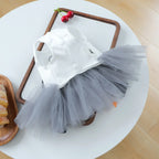Halloween Costumes Dresses For Dog Elegant Pet Vest With Tutu Skirt Autumn Winter Girl Female Pet Toy Poodle Small Breeds Cat