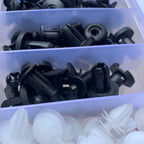 Auto Fastener Clip Mixed Car Body Push Retainer Pin Rivet Bumper Door Trim Panel Fastener Kit Car Clip 100/50 Box /Bag packaging