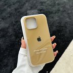 Luxury Liquid SIilicone Solid Candy Color Phone Case for Apple iPhone 17 Pro 16 15 14 13 18 Pro Max Shockproof Cover with Logo