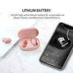 Hot selling new A6S wireless Bluetooth gaming, music, sports, sweat proof mini with microphone earphones