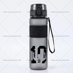 550ml Football Superstar Messi Water Bottle women men Large Capacity Sports Kettle Transparent Cold Water Cup Outdoor Bottle
