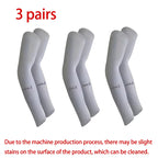 1/3 Pair of Breathable Sun Protection Sleeves - Breathable & UV Protective Gear for Sports, Driving, & Outdoor Adventures
