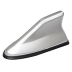 Universal Carbon Fiber Look Car Roof Top Mount Shark Fin Aerial Antenna Toppers Auto Radio AM FM Antenna Signal Amplifier Aerial