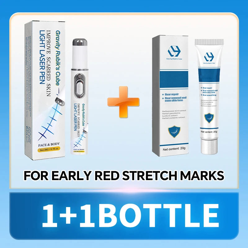 2026 New Blue Light Pen to Solve Body Stretch Marks, Postpartum Skincare Tools