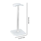 Aluminium Alloy Headphone Stand Holder Rack Space Saving Desktop Organizer Display Earphone Mount Hanger Headset Support Stand
