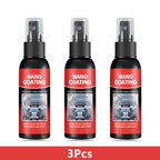 Car Nano Coating Brightening Cars Paint Kit - Professional Auto Polishing Tool, High Gloss Car Paint Scratch Repair Protection