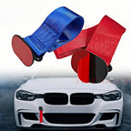 High Strength Car Color Pendant Tow Strap Belt Tow Rope Sticker Ribbon Car Decorations Sticker Trailer Ropes Bumper Towing Strap