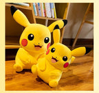 Large Original Pokemon Pikachu Stuffed Plush Toys Plushie Soft Animal Kawaii Anime Doll Throw Pillow Birthday Gift For Kids Baby