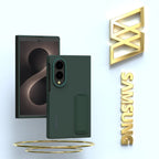 Original Genuine For Samsung Galaxy Z Fold8 Standing Case High Quality Foldable Bracket Cover ZFold8 Protector Shell & Box