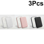 Magsafe Battery Pack Phone Case, Black, Pink, Transparent White/3-Pack |   Compatible with Magsafe Battery Pack, Ultra-Thin Tpu, Shockproof, Ultra-Thin Scratch-Resistant, Protective Bumper Case - Battery Not Included