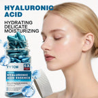 Hyaluronic Acid Deep Moisturizing Capsule Essence, Hydrates and Smoothes the Skin, Contains Plant-Derived Squalane, Vitamin E, Vi