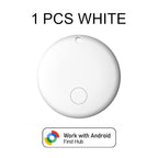 Smart GPS Tracker Works With google find my device tracker Pet Kids Luggage Key Tracking Global Accurate Positioning Bluetooth
