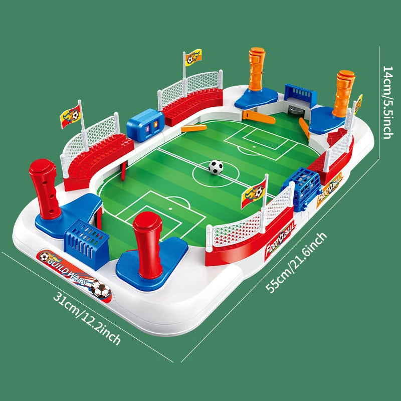 Tabletop Soccer Board Games Toy Outdoor Indoor Portable Multigame Tabletop Desktop Football Machine Competive Toys for Boys