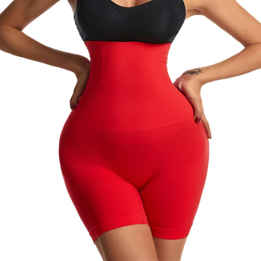 Women's Underwear High Waist Shaping Boyshort Panties Body Shaper Tummy Control Butt Lifting Slimming Shorts Workout Shapewear