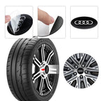 56/60/65MM Car Wheel Hub Caps Auto Emblem Tyre Center Covers Accessories For Audi A1 A2 A3 A4 A5 A6 A7 A8 Quyttro Sline RS Q2 Q3