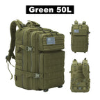50L Tactical Waterproof Backpack