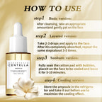 Centella Asiatica Brightening Serum: Calms Irritation, Reduces Breakouts, Balances Sebum & Diminishes Dark Marks for Clear Skin.