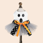 Halloween Costumes Dresses For Dog Elegant Pet Vest With Tutu Skirt Autumn Winter Girl Female Pet Toy Poodle Small Breeds Cat
