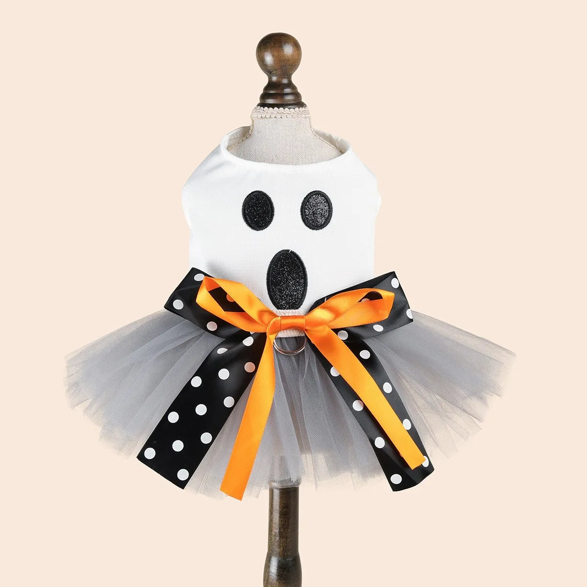 Halloween Costumes Dresses For Dog Elegant Pet Vest With Tutu Skirt Autumn Winter Girl Female Pet Toy Poodle Small Breeds Cat