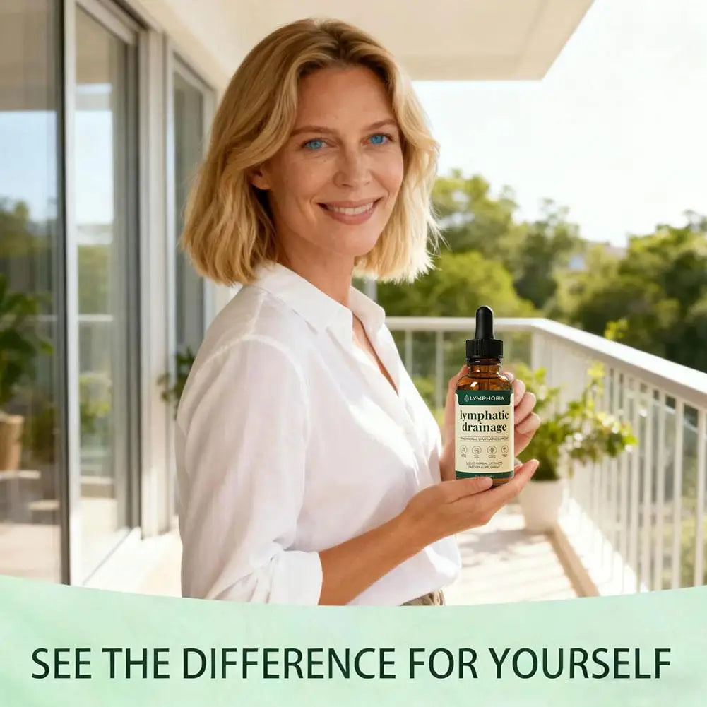 Lymphatic Drainage Drops 60ml Natural Herbal Circulatory Wellness