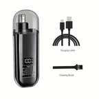 Electric Nose & Ear Trimmers for Men USB Rechargeable  Portable Mini Compact Design with Fast Charge Electric Grooming Kit