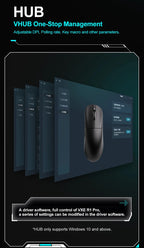 ATK VXE Dragonfly R1 Pro MAX Esports Wireless Gaming Mouse Rechargeable PAW3395 R1 Pro  Lightweight Custom FPS Mouse For CSGO