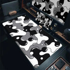 Gaming Mouse Pads Large Size Table Pad Blue White Strata Liquid Mouse Pad Computer Play Mat Leather Mouse Pad Keyboard Desk Mat