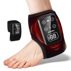 3 in 1 Ankle Heating Pad for Pain Relief Wireless Foot Massager with 5 Heat 3 Vibration Mode Feet Pain Relief Led Touch Large Screen Ankle Brace Wraps Support Belt Cordless