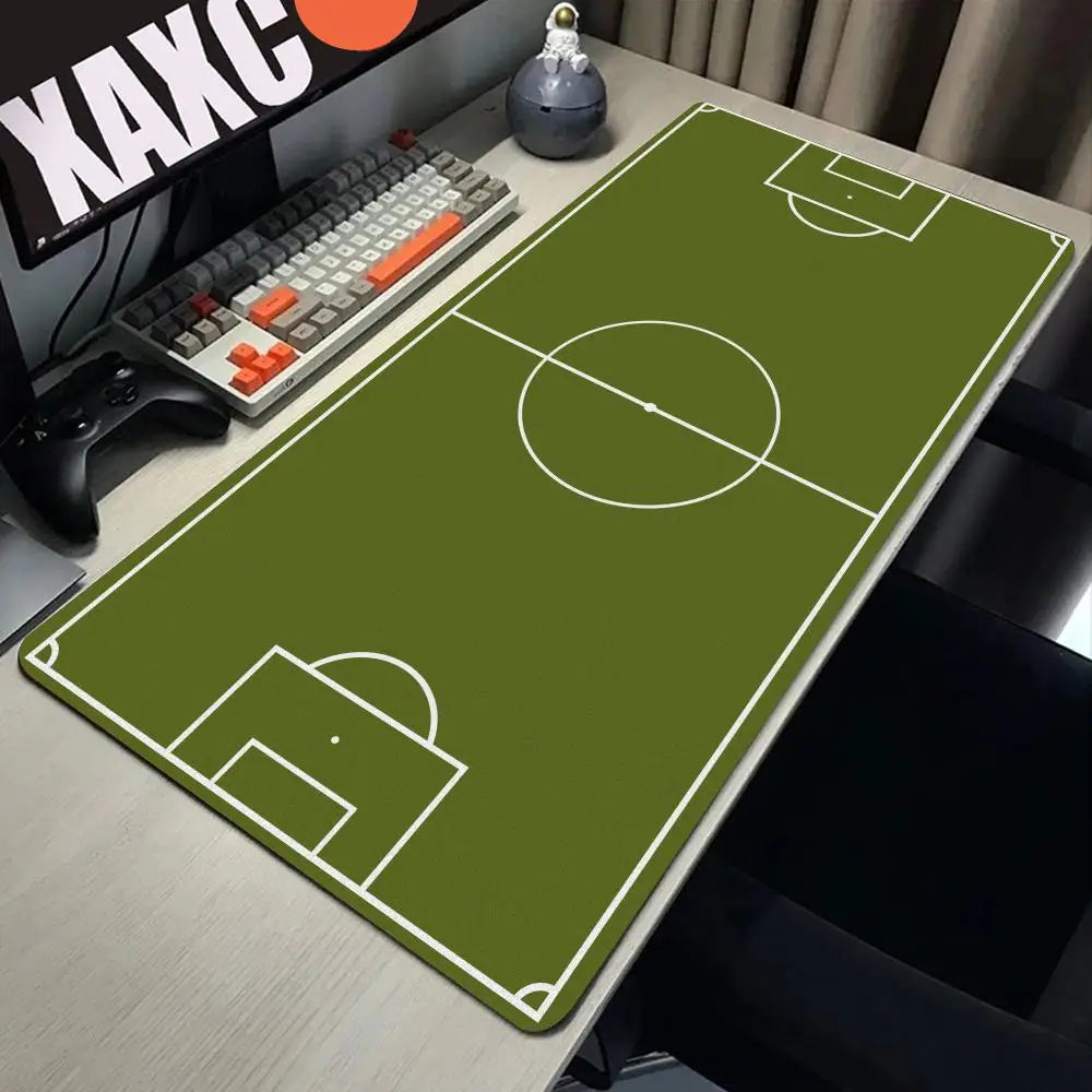 Soccer Football Large Gaming Mouse Pad HYBXAXC Mousepad Gamer Laptop Mouse Mat Office Mausepad XXL Carpet Keyboard Mat Desk Pad