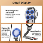 Flymile Magnetic Phone Holder Carabiner Mount for Iphone 18 Pro Max 17 16 15 Accessories Tripod Compatible with MagSafe