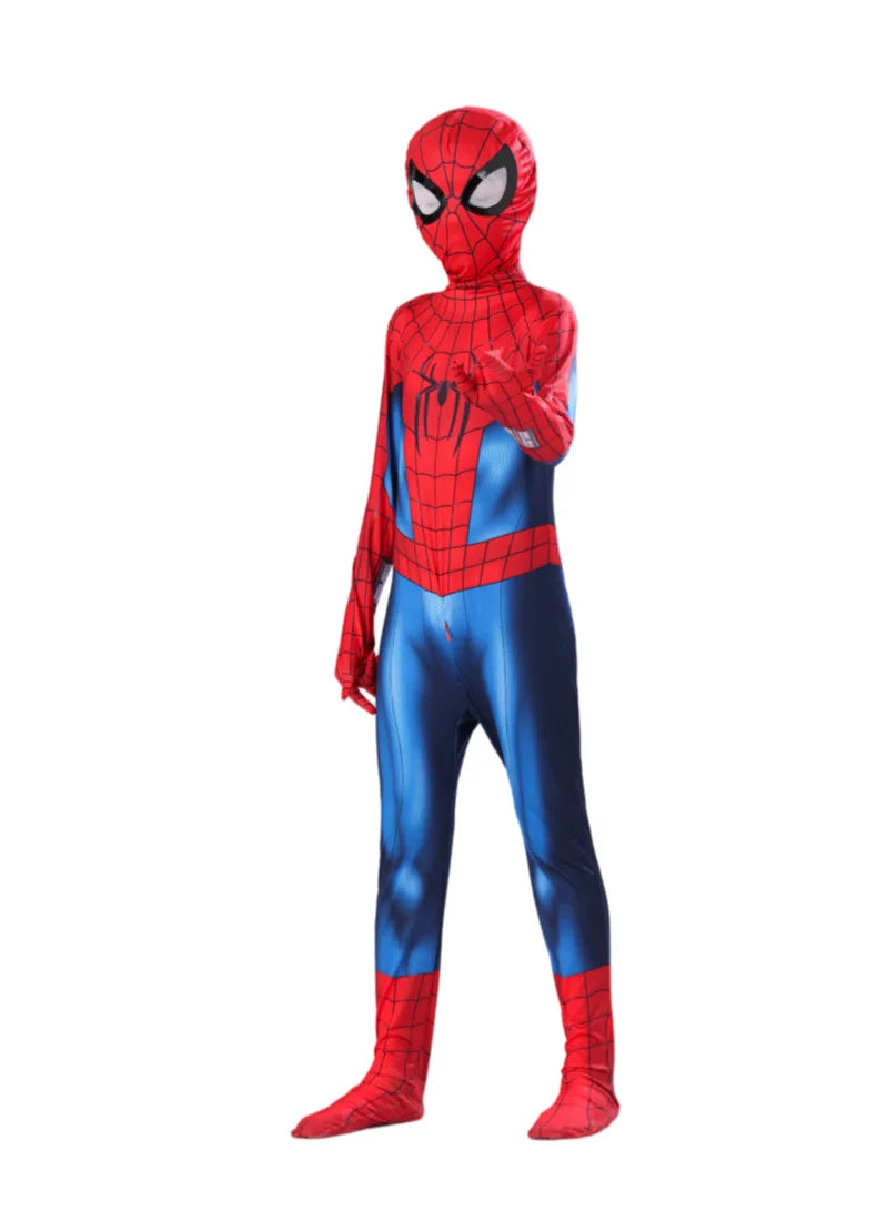 Full Set Halloween Cosplay Costume For Spider Fans Collector Miles Morales Zentai Suit Halloween Christmas Party Halloween Gift