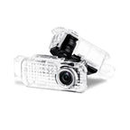 2PCS Car Door LED Light Logo Laser Projector Welcome Light For Audi sline TT Q2 Q3 Q5 Q7 Q8 A3 A4 A5 A6 A7 R8 B5 B6 B7 B8 C5 C6