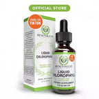 Liquid Chlorophyll Drops (4 Month Supply) Healthcare Supplement - Natural Deodorant and Detox - Gut Support Healthcare Liver