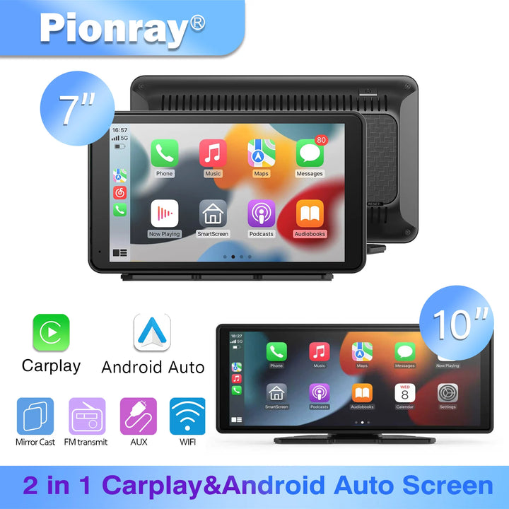 DriveSync™ 10” Wireless CarPlay 🚗📱 Big Screen. Smart Drive.