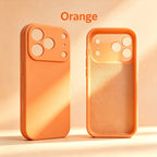 Original Liquid Silicone Case for iPhone 17 16 15 14 13 Pro Max 17Pro 16Pro Shockproof Soft Bumper Cases Cover Phone Accessories