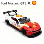 1:24 BMW M4 GT3 Alloy Sports Car Model Diecast Metal Toy Car Vehicles Model Simulation Sound and Light Collection Childrens Gift