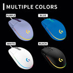 g102 Logitech G102/g203/g402 Logitech G102 Wired Gaming Mouse, Adjustable 200-8000 DPI, Comfort Grip, RGB Backlit for PC Laptops