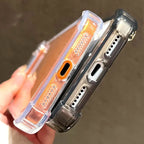 Shockproof Bumper Protector HD Clear Acrylic Phone Case For iPhone 18 17 16 15 14 13 12 11 Pro Max Back Cover Transparent Funda