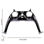 Chrome Black Glossy Chrome DIY Replacement Controller Shell for PS5 Custom Plates Cover Compatible Upgrade For PS5 Slim