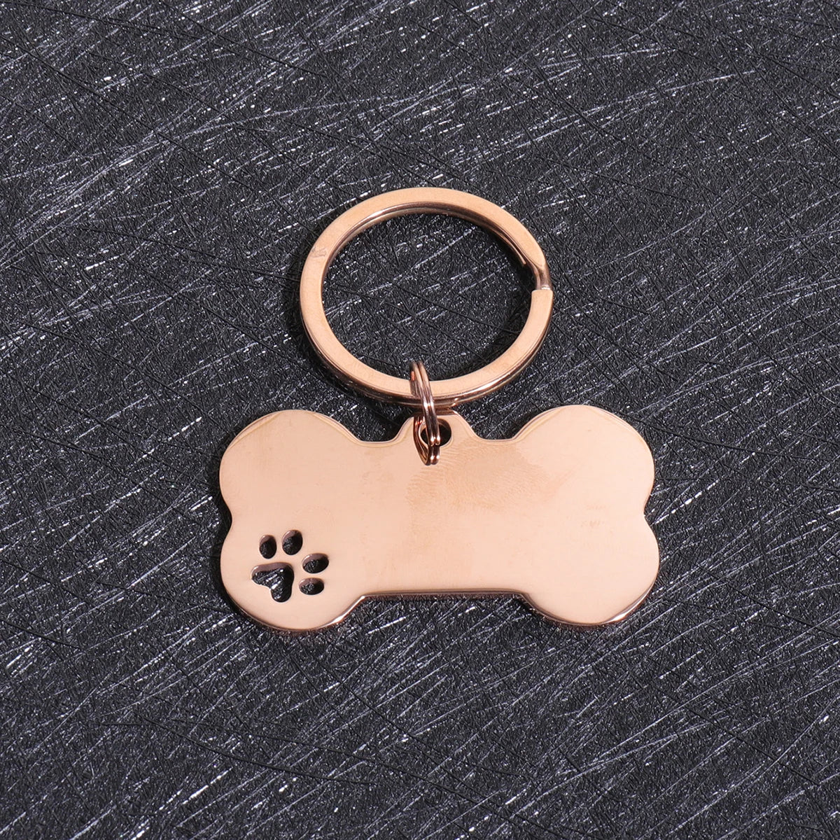 Custom Name Dog Tags Personalized Text Dog ID Tag Bone Shaped Stainless Steel Laser Engraving Anti-lost Customized Pets ID Tag